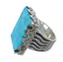 Turquoise And Genuine Sterling Silver Southwestern Ring Size 8-1/4 WX62126