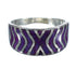 Authentic Sterling Silver Magenta Turquoise Southwest Ring Size 5-3/4 MX61518