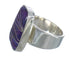 Sterling Silver Southwest Magenta Turquoise Ring Size 4-3/4 MX61626