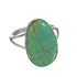 Southwest Sterling Silver Turquoise Jewelry Ring Size 7-1/2 MX62058