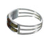 Southwest Sterling Silver And Multicolor Inlay Ring Size 5-1/2 VX61753