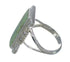 Southwestern Sterling Silver Turquoise Ring Size 7 QX80290