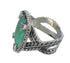 Sterling Silver Turquoise Southwest Ring Size 6-3/4 QX80409