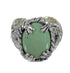 Genuine Sterling Silver And Turquoise Southwest Ring Size 4-1/2 WX80754