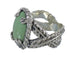 Genuine Sterling Silver And Turquoise Southwest Ring Size 4-1/2 WX80754
