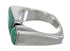 Sterling Silver Turquoise Southwest Ring Size 7-1/2 VX61404