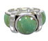 Turquoise And Southwest Authentic Sterling Silver Ring Size 5-3/4 VX61487