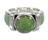 Turquoise And Silver Southwest Ring Size 6 VX61493