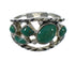 Turquoise And Authentic Sterling Silver Southwestern Ring Size 7-1/2 YX92726