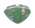 Genuine Sterling Silver Opal Turquosie Southwestern Ring Size 6-1/2 YX82617