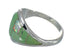 Genuine Sterling Silver Opal Turquosie Southwestern Ring Size 6-1/2 YX82617