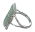 Southwest Sterling Silver Turquoise Opal Ring Size 7-3/4 YX82699