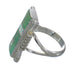 Southwestern Sterling Silver Turquoise Opal Ring Size 6-1/4 YX82703