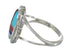 Multicolor And Sterling Silver Ring Size 6-1/4 YX75015