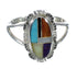 Multicolor Silver Jewelry Ring Size 6-1/4 YX75062