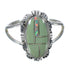 Southwest Turquoise And Opal Sterling Silver Ring Size 6-1/2 WX70338
