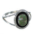 Southwest Opal And Turquoise Authentic Sterling Silver Ring Size 7-3/4 WX70528