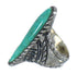Turquoise Southwestern Sterling Silver Ring Size 5 RX62709