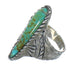 Turquoise Genuine Sterling Silver Southwestern Ring Size 6-1/2 RX62724