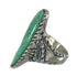 Southwest Turquoise Authentic Sterling Silver Ring Size 5-1/2 RX62792