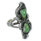 Turquoise And Sterling Silver Southwest Ring Size 8-1/4 RX62808