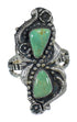 Sterling Silver Turquoise Southwest Ring Size 4-3/4 RX62825