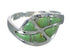 Turquoise And Sterling Silver Southwest Ring Size 6-1/2 WX62824