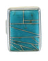 Southwestern Silver Turquoise Ring Size 6-1/4 YX70433