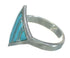 Turquoise Sterling Silver Southwest Jewelry Ring Size 8-1/4 YX70550