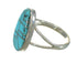 Southwest Sterling Silver And Turquoise Jewelry Ring Size 4-3/4 YX70620