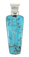 Genuine Sterling Silver And Turquoise Pendant MX63012