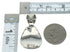 Southwest Sterling Silver Multicolor Pendant MX64278