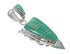 Southwest Sterling Silver Turquoise Pendant MX62714