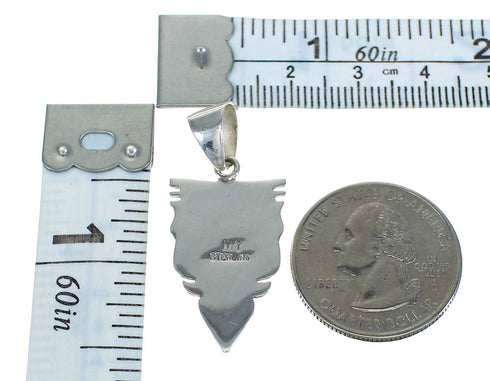 Southwest Sterling Silver Turquoise Pendant MX62714