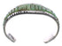 Southwest Authentic Sterling Silver Turquoise Heavy Bracelet VX63327