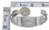 Southwest Sterling Silver Turquoise Heavy Bracelet VX63337