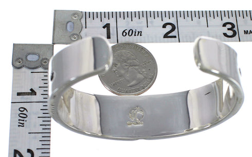 Multicolor Sterling Silver Jewelry Heavy Bracelet VX63223