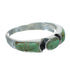 Southwest Genuine Sterling Silver And Turquoise Inlay Ring Size 7-3/4 VX64096