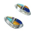 Southwest Multicolor Genuine Sterling Silver Post Earrings WX78759