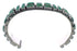 Southwestern Turquoise Sterling Silver Cuff Bracelet VX63360