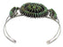 Sterling Silver Turquoise Needlepoint Southwest Cuff Bracelet VX63512