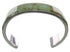 Substantial Sterling Silver Turquoise Cuff Bracelet Jewelry VX63549