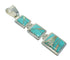 Sterling Silver Opal Turquoise Inlay Pendant MX63853