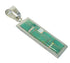 Turquoise And Opal Southwest Silver Jewelry Pendant MX63899