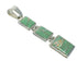 Turquoise And Opal Southwest Genuine Sterling Silver Pendant MX63919