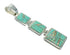 Opal Turquoise Southwest Genuine Sterling Silver Pendant MX63920
