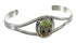 Southwest Sterling Silver And Multicolor Inlay Native American Village Design Bracelet VX63935