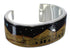 Multicolor Silver Native American Pueblo Design Bracelet VX63955