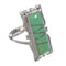 Southwest Sterling Silver Turquoise Ring Size 7 YX79973