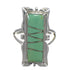Southwest Sterling Silver Turquoise Ring Size 7 YX79973
